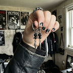 EAR PIECE_03 — DUAL SPIKE DROP