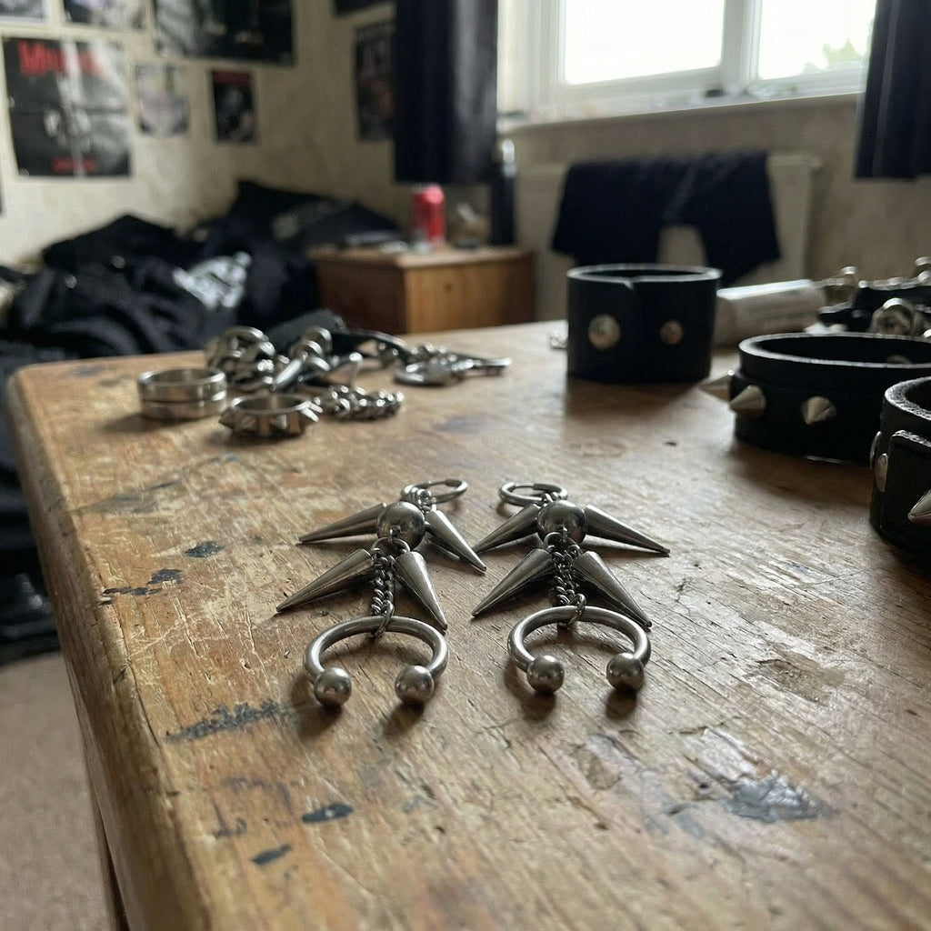 EAR PIECE_01 — MULTI SPIKE DROP