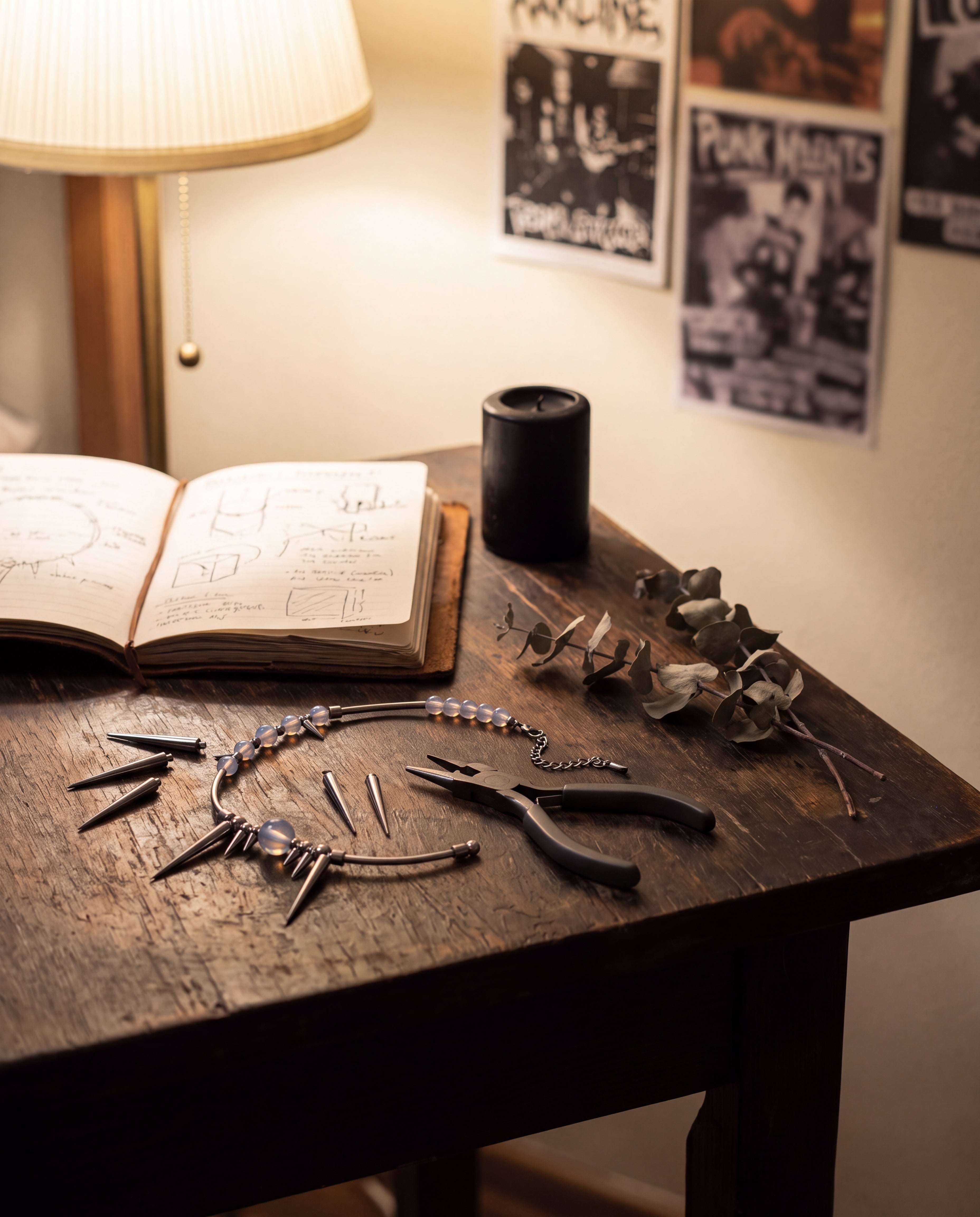 AlignmentCore hardware, styled and shot by hand
